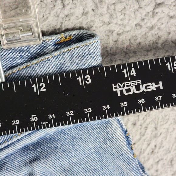 VINTAGE Lauren Ralph Lauren Jeans Womens 4 Petite 4P Blue Denim Straight LRL - Picture 4 of 10